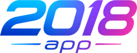 2018 app লোগো